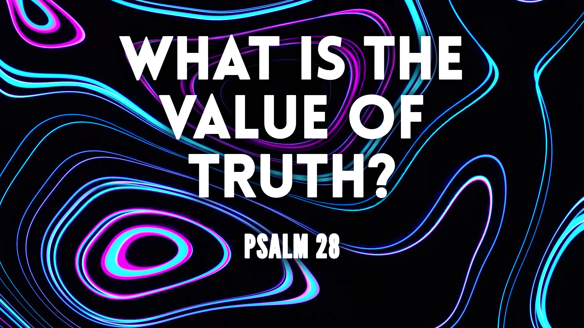 What Is The Value of Truth?