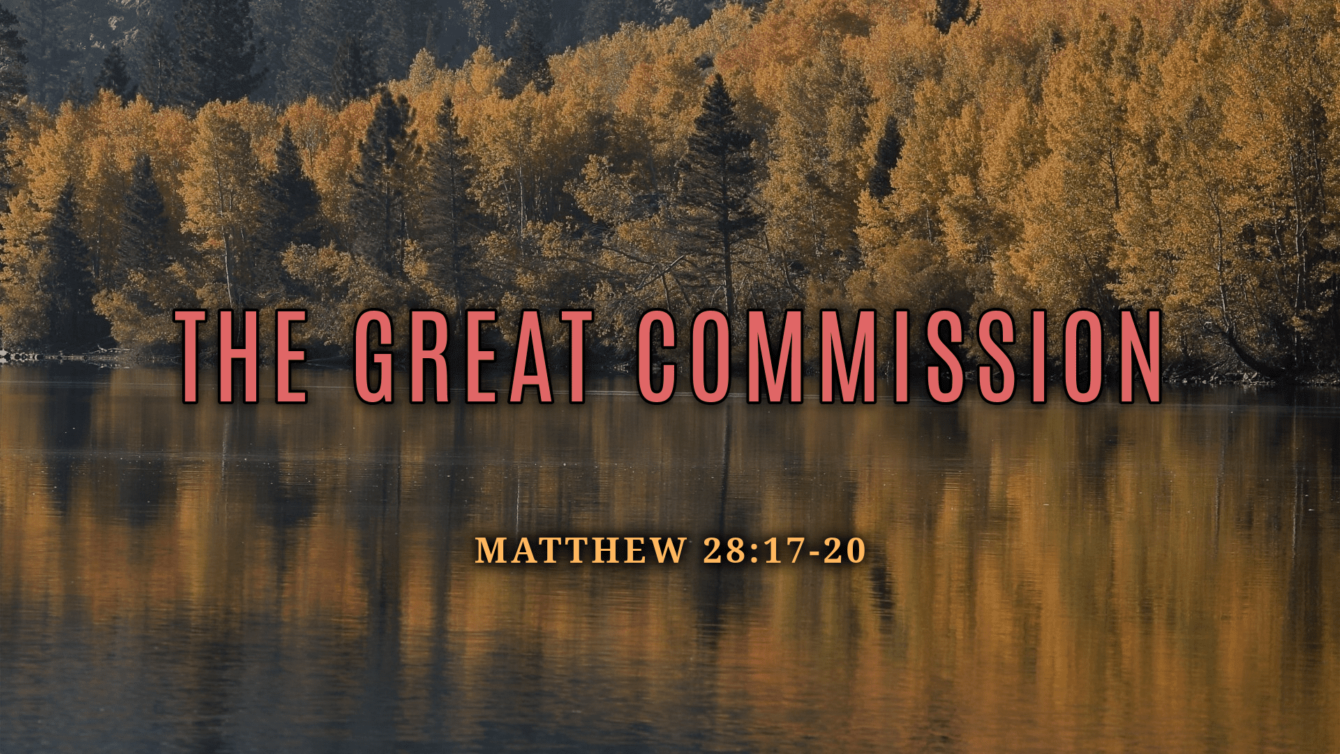 The Great Commission