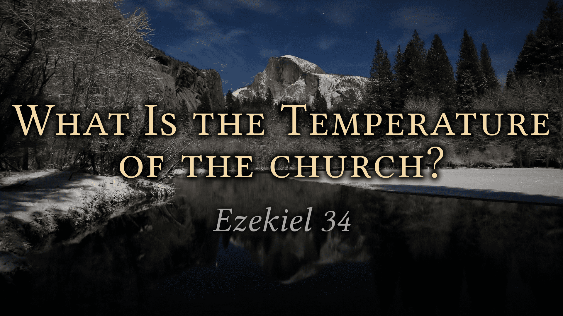 What is The Temperature Of The Church?